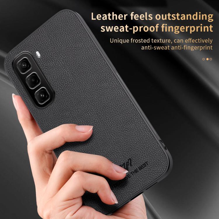 For Infinix Hot 50 Pro+ 4G HUIYI Leather Magnetic Phone Case