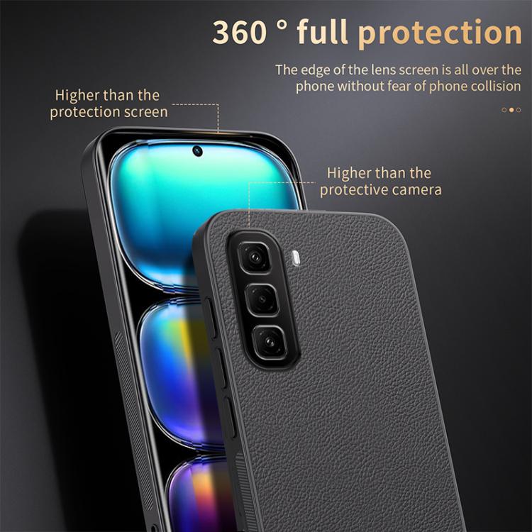 For Infinix Hot 50 Pro+ 4G HUIYI Leather Magnetic Phone Case