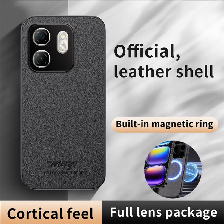 For Infinix Hot 50i / Smart 9 HUIYI Leather Magnetic Phone Case