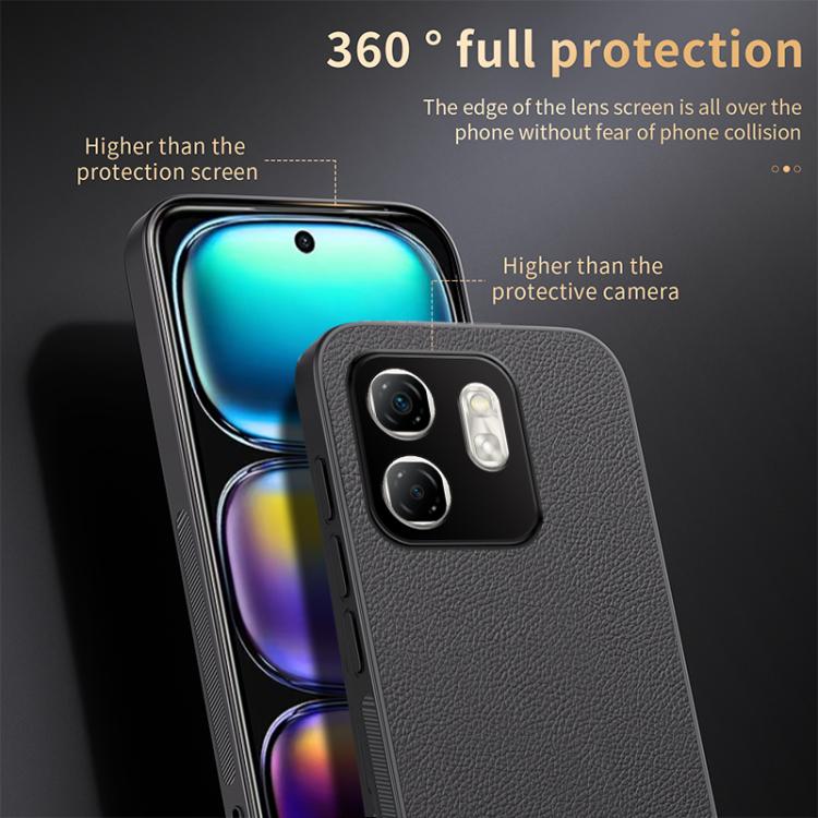 For Infinix Hot 50i / Smart 9 HUIYI Leather Magnetic Phone Case