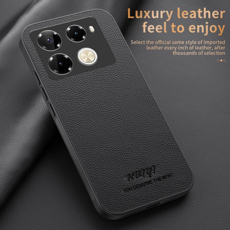 For Infinix Note 40 Pro 5G HUIYI Leather Magnetic Phone Case