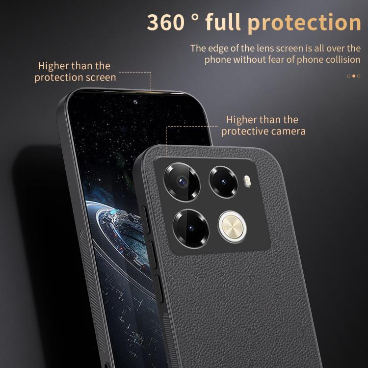 For Infinix Note 40 Pro 5G HUIYI Leather Magnetic Phone Case