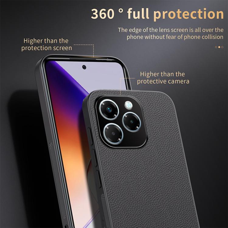 For Infinix Note 40X 5G HUIYI Leather Magnetic Phone Case