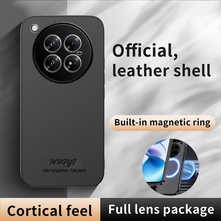 For Infinix Zero 40 4G HUIYI Leather Magnetic Phone Case