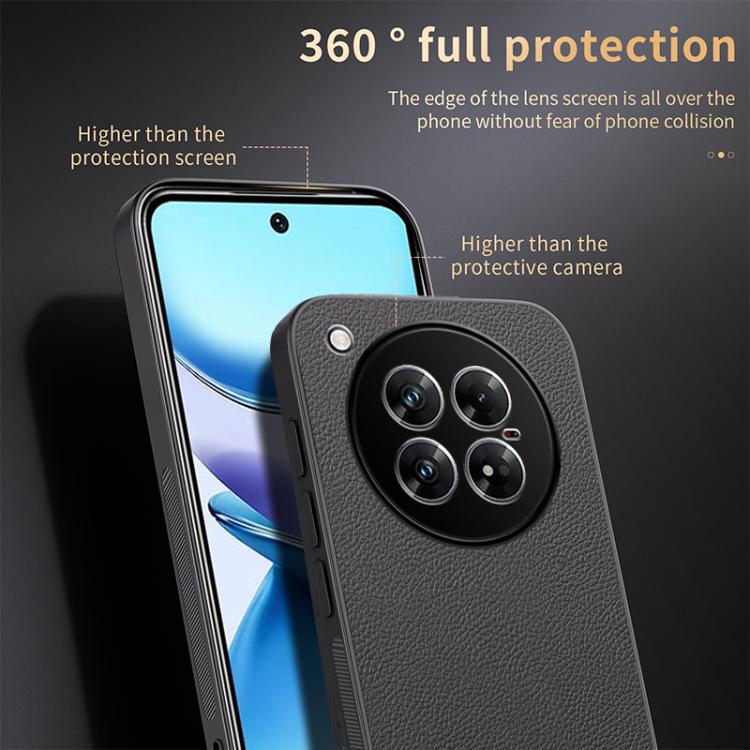 For Infinix Zero 40 4G HUIYI Leather Magnetic Phone Case