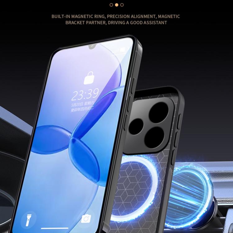 For Redmi 13 4G / Xiaomi Poco M6 4G HUIYI Leather Magnetic Phone Case