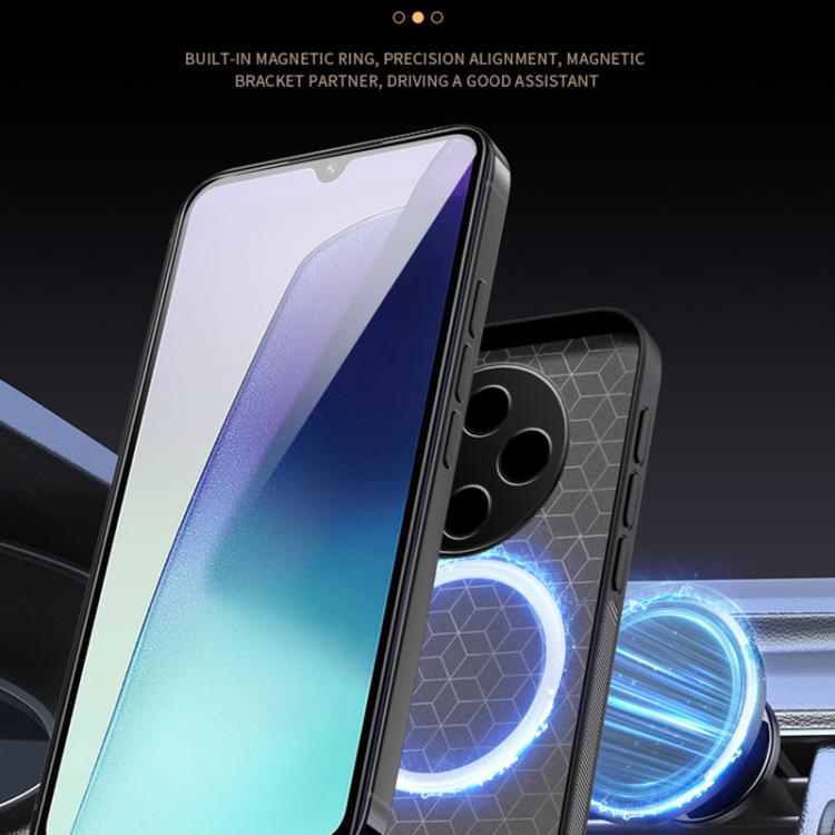 For Redmi 14C 4G HUIYI Leather Magnetic Phone Case
