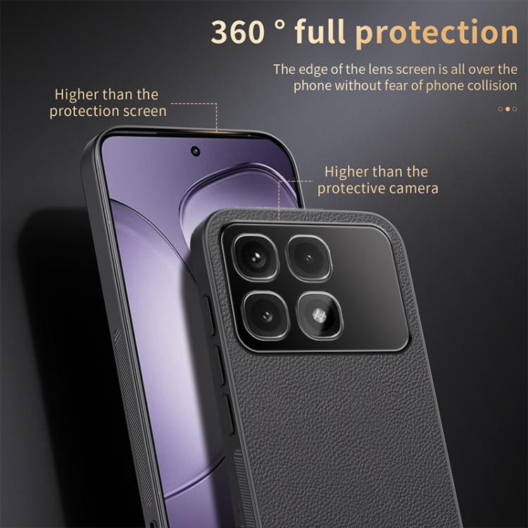 For Redmi K70 Ultra HUIYI Leather Magnetic Phone Case