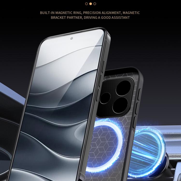 For Redmi Note 14 5G HUIYI Leather Magnetic Phone Case