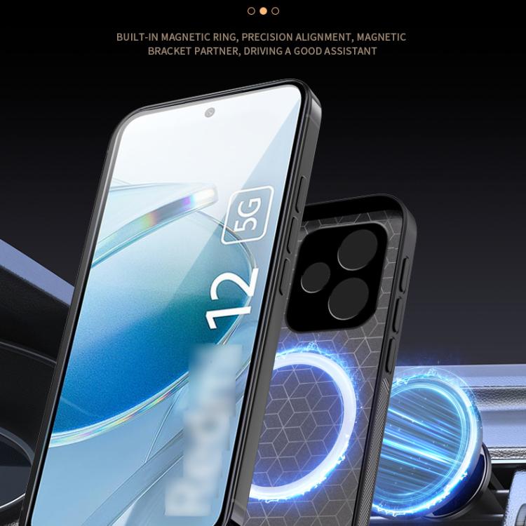 For Redmi 12 5G HUIYI Leather Magnetic Phone Case