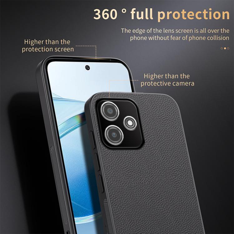 For Redmi 12 5G HUIYI Leather Magnetic Phone Case