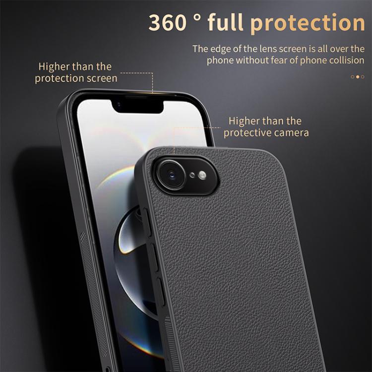 For iPhone 17e / 16e HUIYI Leather Magnetic Phone Case