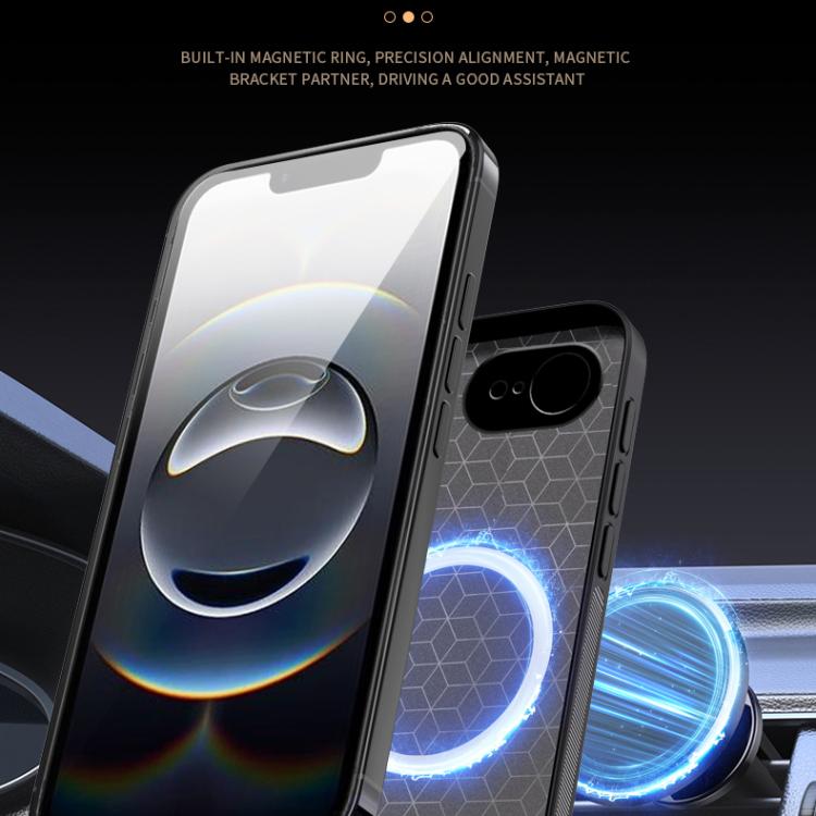 For iPhone 17e / 16e HUIYI Leather Magnetic Phone Case