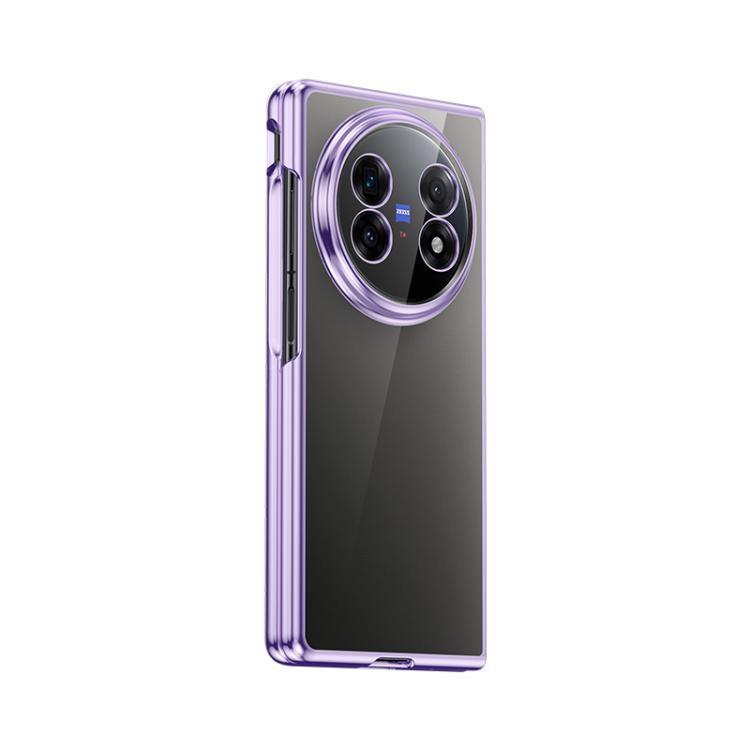 For vivo X Fold5 6D Electroplating PC Shockproof Phone Case