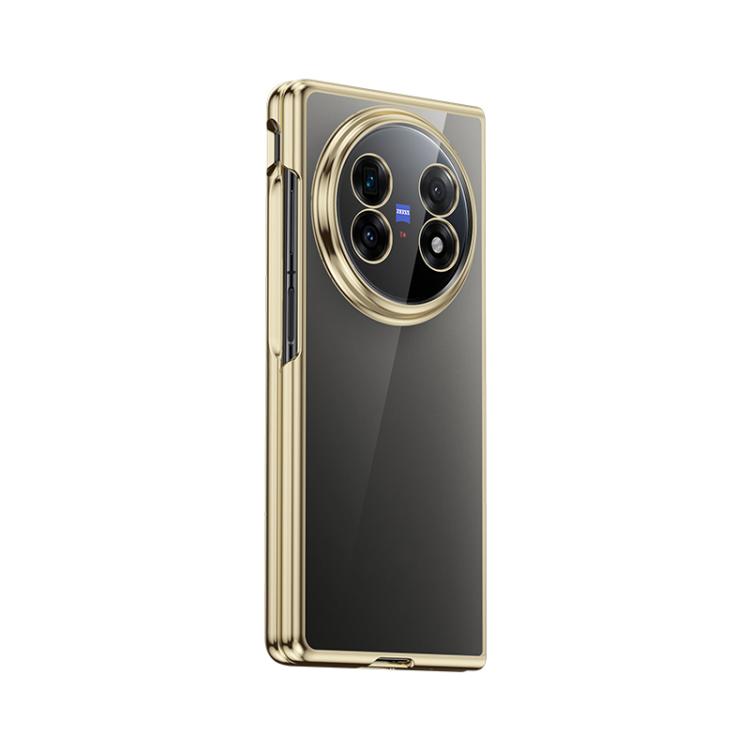For vivo X Fold5 6D Electroplating PC Shockproof Phone Case
