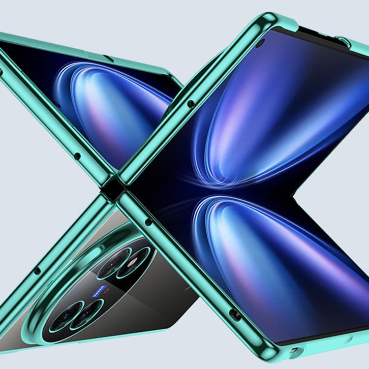 For vivo X Fold5 6D Electroplating PC Shockproof Phone Case