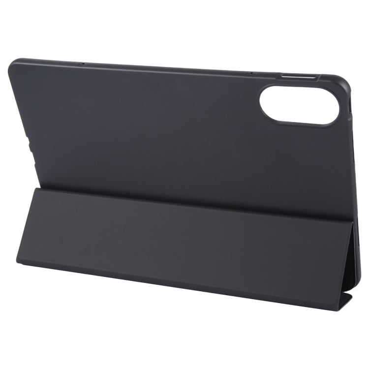 For Huawei Matepad Air 12 Tri-fold Silicone Leather Tablet Case