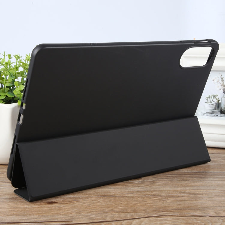 For Huawei Matepad Air 12 Tri-fold Silicone Leather Tablet Case