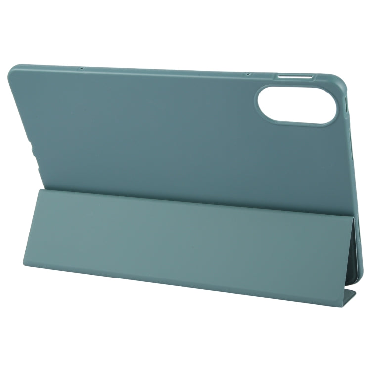For Huawei Matepad Air 12 Tri-fold Silicone Leather Tablet Case