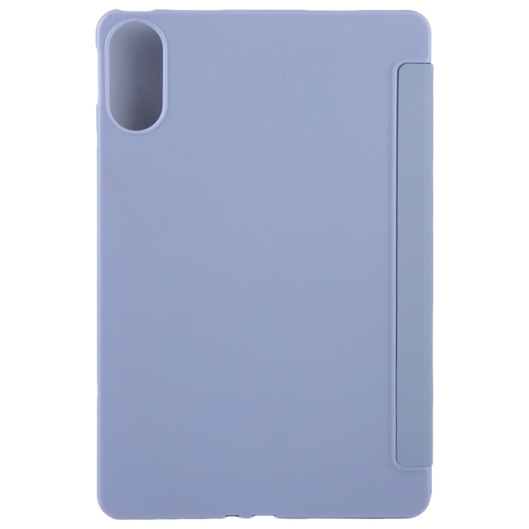 For Huawei Matepad Air 12 Tri-fold Silicone Leather Tablet Case