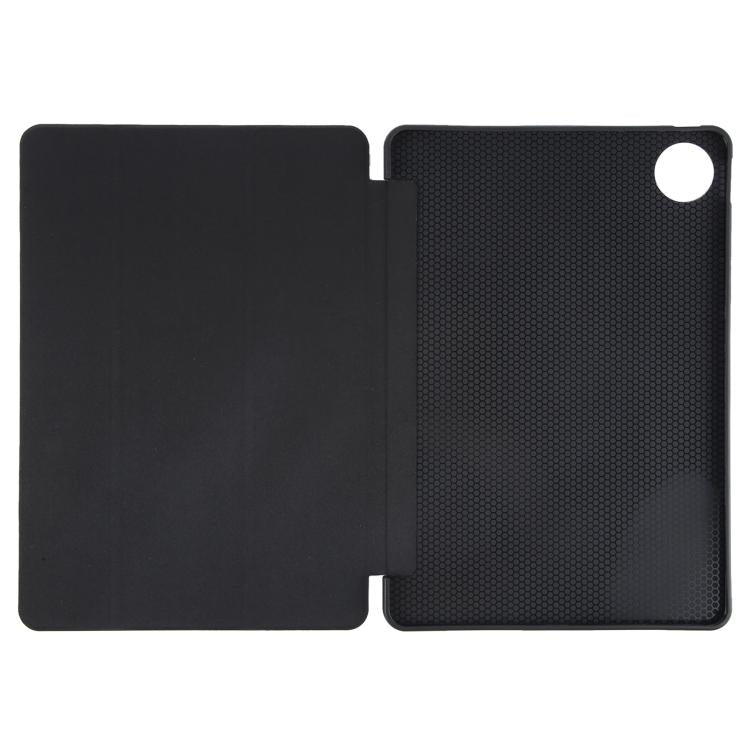 For Huawei MatePad Mini 8.8 Tri-fold Silicone Leather Tablet Case