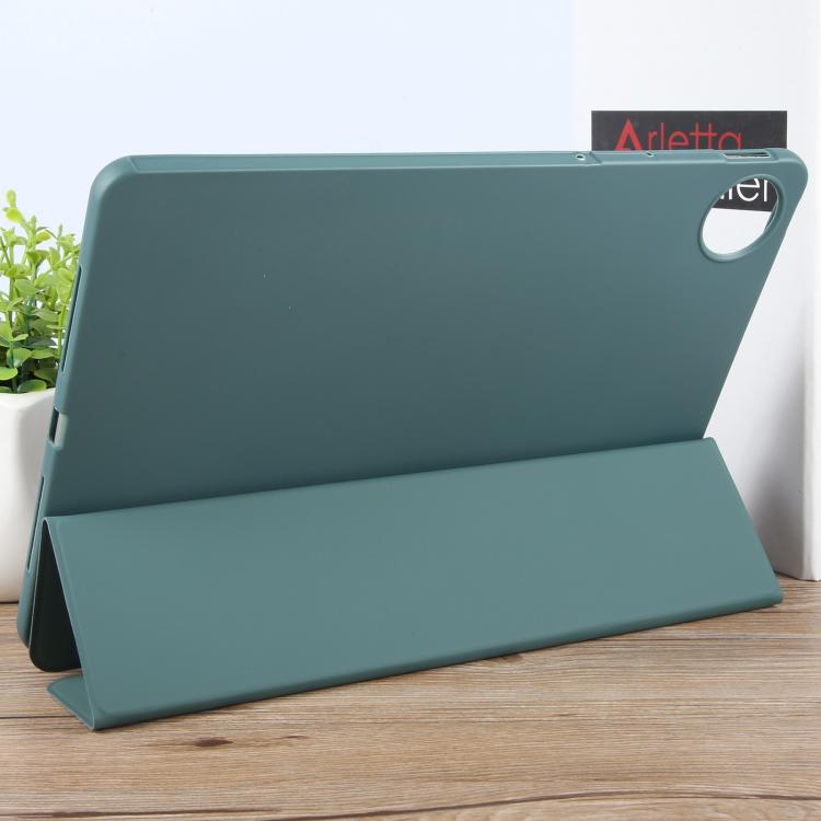 For Huawei MatePad Mini 8.8 Tri-fold Silicone Leather Tablet Case