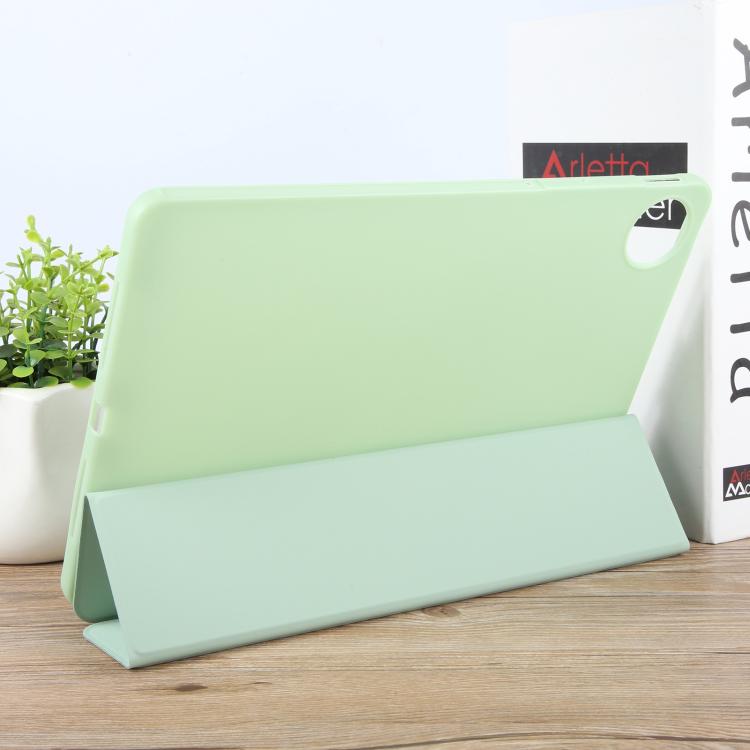 For Huawei MatePad Mini 8.8 Tri-fold Silicone Leather Tablet Case