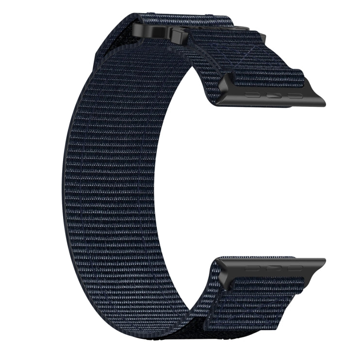 For Apple Watch Series 10 46mm Nylon Hook And Loop Fastener Watch Band