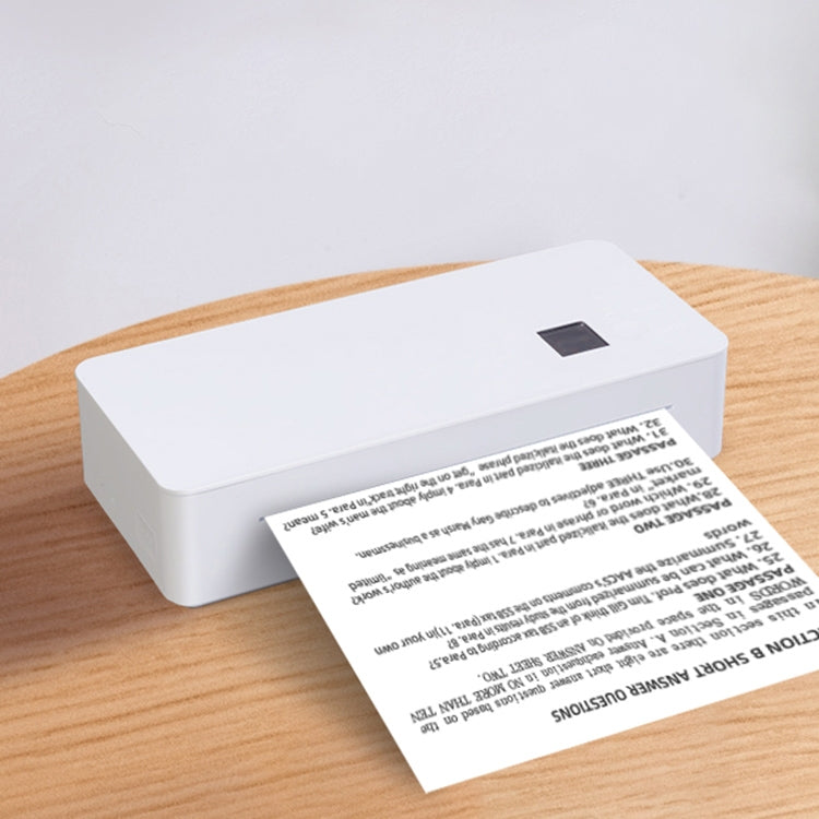 A4LE Portable Bluetooth HD Thermal Printer for Home Office Study
