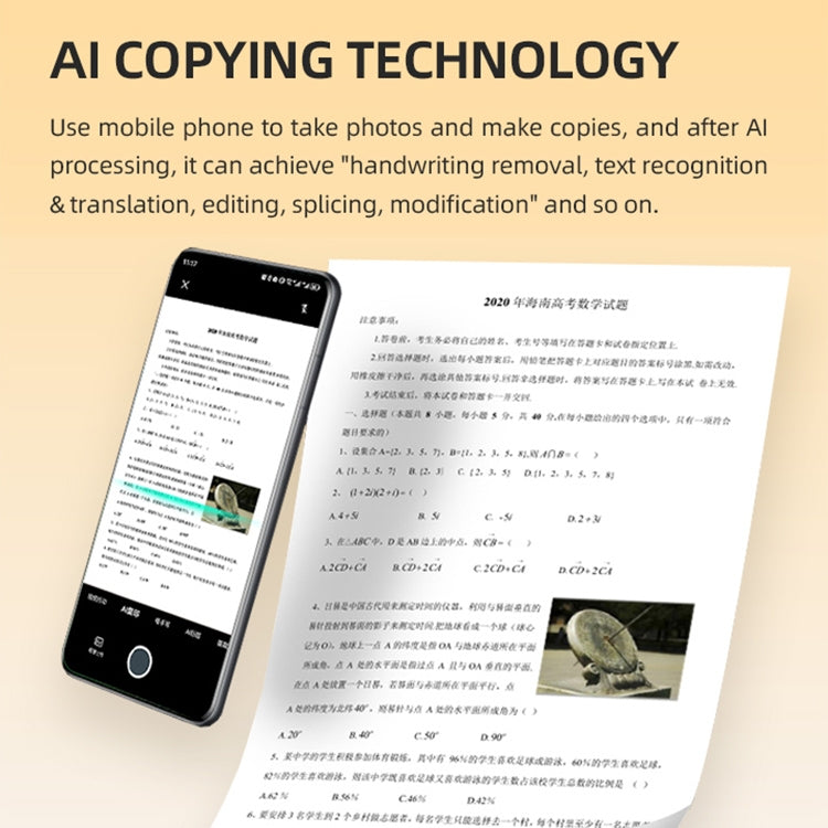A4LE Portable Bluetooth HD Thermal Printer for Home Office Study