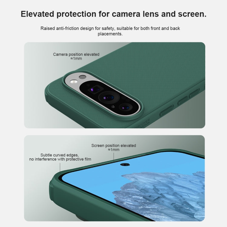For Google Pixel 9 NILLKIN Frosted Shield Pro PC + TPU Phone Case