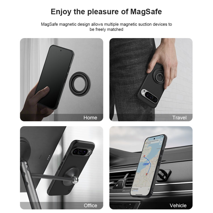 For Google Pixel 9 NILLKIN Frosted Shield Pro Magnetic Phone Case