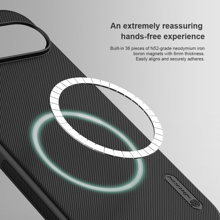 For Google Pixel 9 NILLKIN Frosted Shield Pro Magnetic Phone Case
