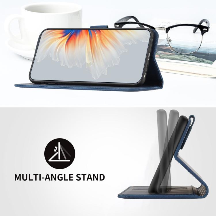 For Sharp Aquos wish5 Heart Pattern Skin Feel Leather Phone Case