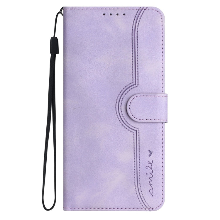 For vivo Y19s Global Heart Pattern Skin Feel Leather Phone Case