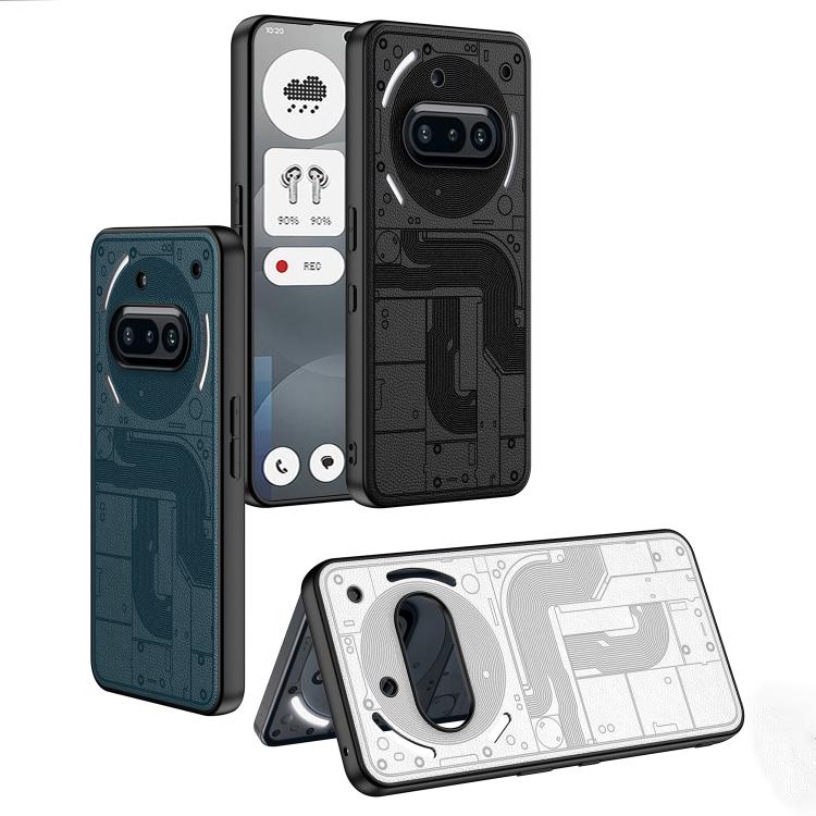 For Nothing Phone 3a GKK Skin Feel Leather Phone Case