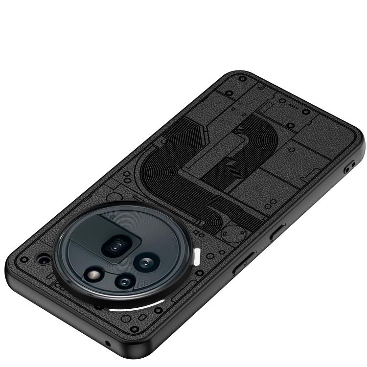 For Nothing Phone 3a Pro GKK Skin Feel Leather Phone Case