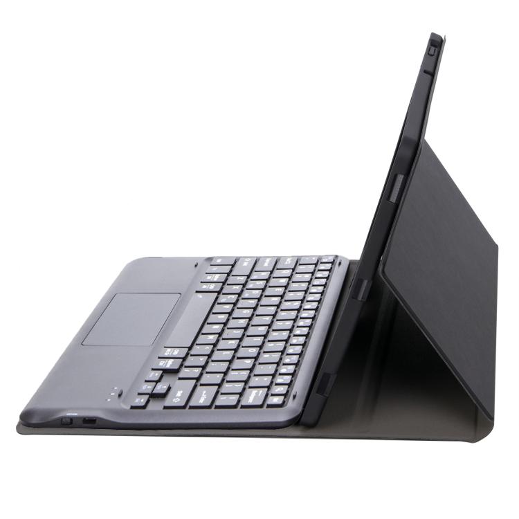 For vivo Pad5 Pro 13 inch Bluetooth Keyboard TPU Leather Tablet Case with Holder & Touchpad
