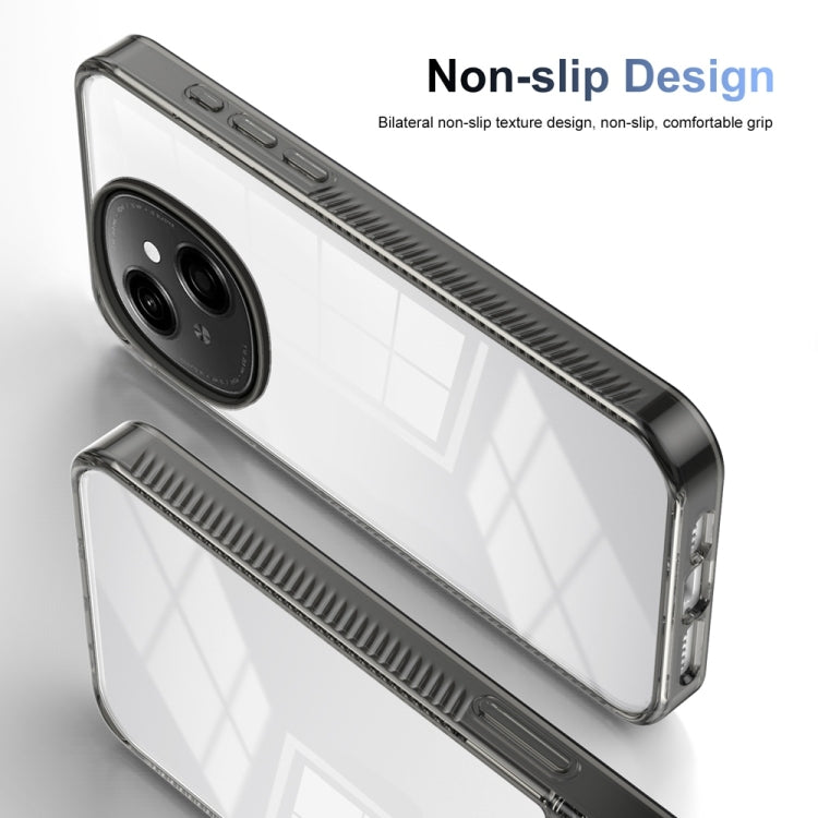 For Tecno Spark Go 1 Anti-slip Clear Acrylic Hybrid TPU Phone Case