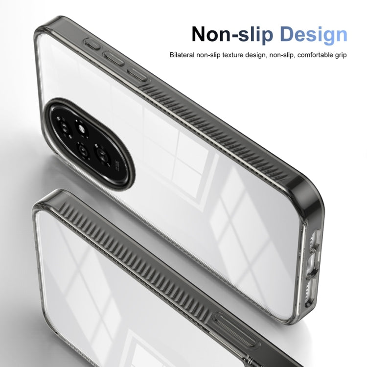 For Honor 200 Anti-slip Clear Acrylic Hybrid TPU Phone Case