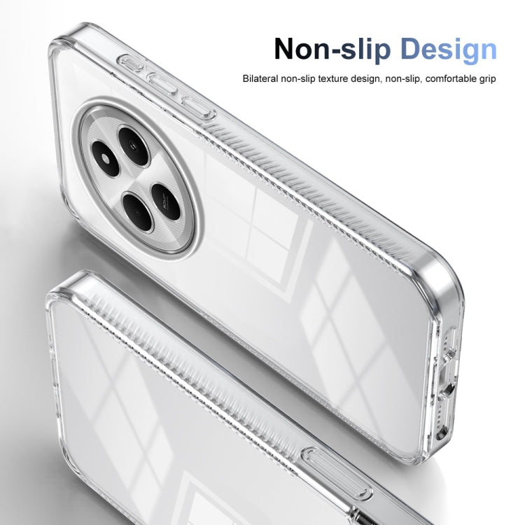 For Xiaomi Redmi 14C 4G Anti-slip Clear Acrylic Hybrid TPU Phone Case