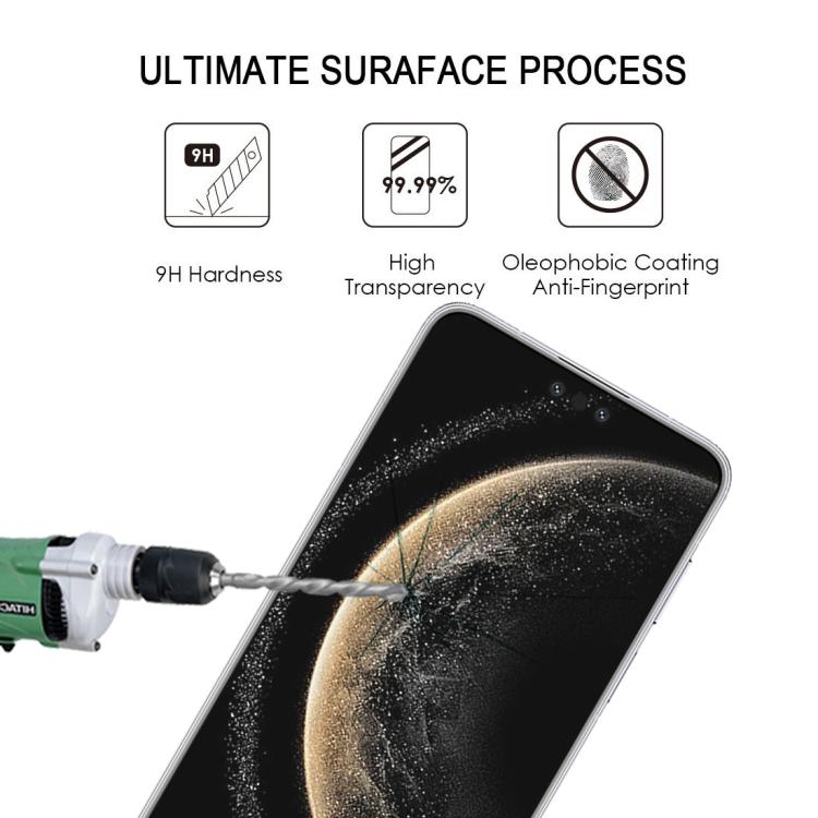 For Huawei Mate 70 Pro+ Full Glue 9H HD 3D Curved Edge Tempered Glass Film - Black
