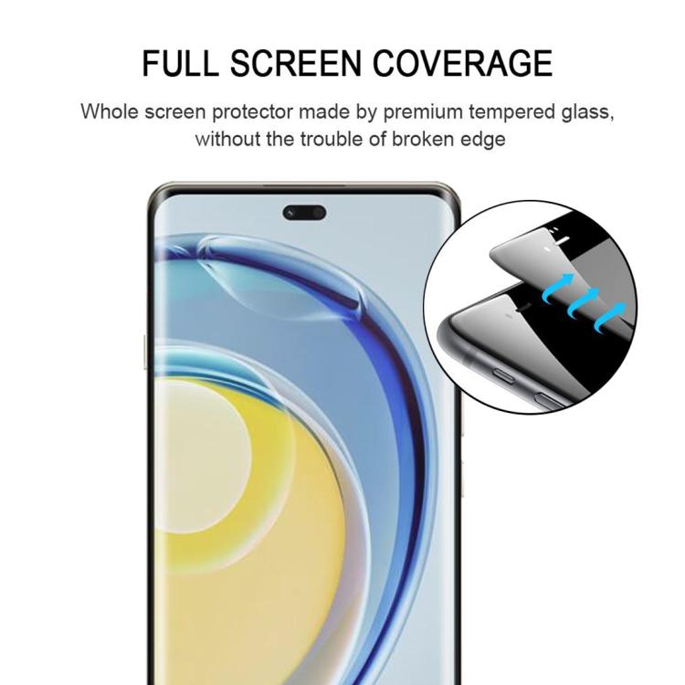 For Huawei Maimang 30 Full Glue 9H HD 3D Curved Edge Tempered Glass Film - Black