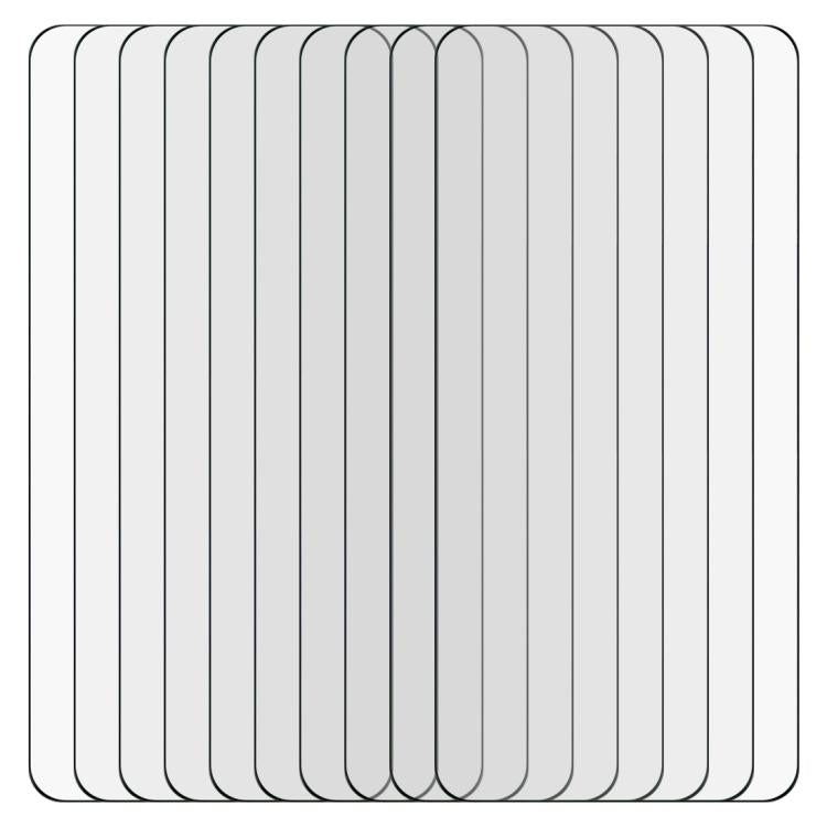 For Huawei Mate 60 Pro 25pcs Full Glue 9H HD 3D Curved Edge Tempered Glass Film - Black