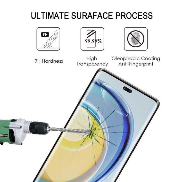 For Huawei Maimang 30 25pcs Full Glue 9H HD 3D Curved Edge Tempered Glass Film - Black