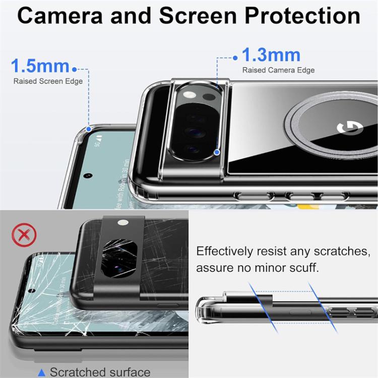 For Google Pixel 10 Pro XL Transparent Frosted MagSafe Phone Case