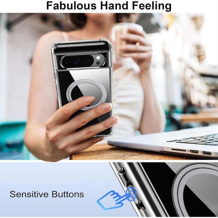 For Google Pixel 10 / 10 Pro Transparent Frosted MagSafe Phone Case