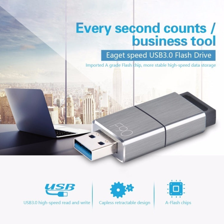 EAGET F90 16G USB 3.0 Interface Metal Flash U Disk