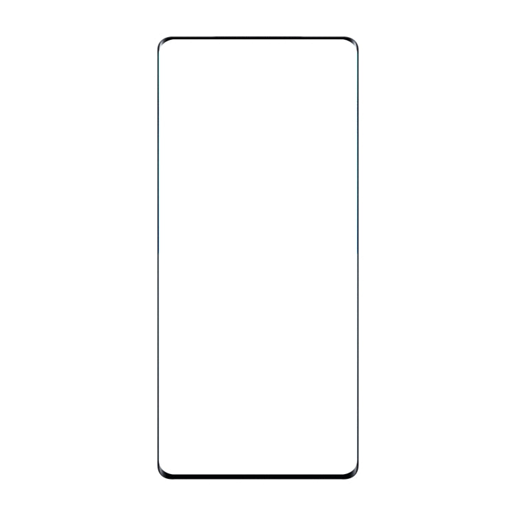 For Motorola Edge 40 Neo Edge Glue 9H HD 3D Curved Edge Tempered Glass Film - Black
