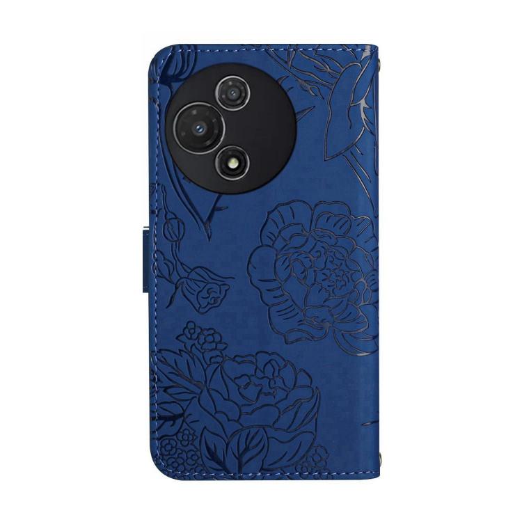 For TCL 60 5G HT03 Skin Feel Butterfly Embossed Flip Leather Phone Case